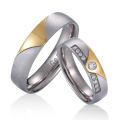 OEM Steel Wedding Engagement Ring Gifts From Professional Jewelry Factory